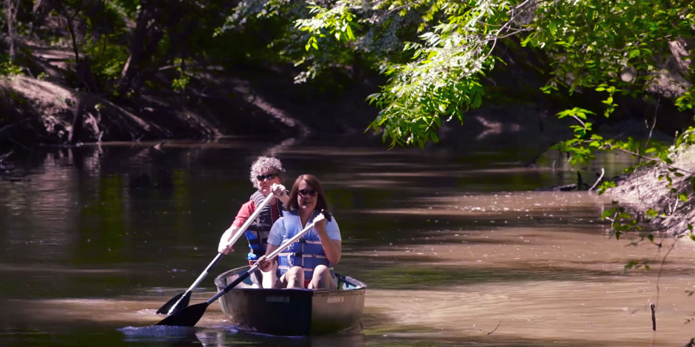 Jacksonville Bayou Meto canoe trail